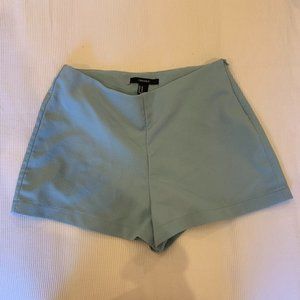 Trendy Summer Sky Blue Shorts - Medium